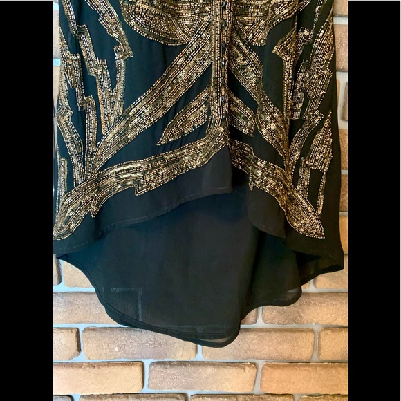 Marciano beaded sequins halter dress - Picture 3 of 6